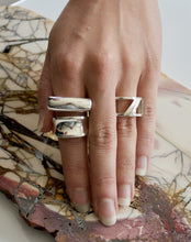 Load image into Gallery viewer, Sterling Silver Concave Ring